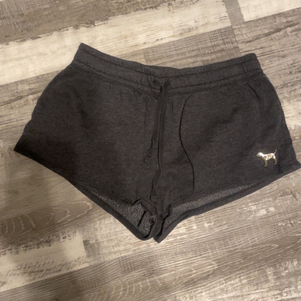 Pink sleep shorts size large. Worn a couple times.